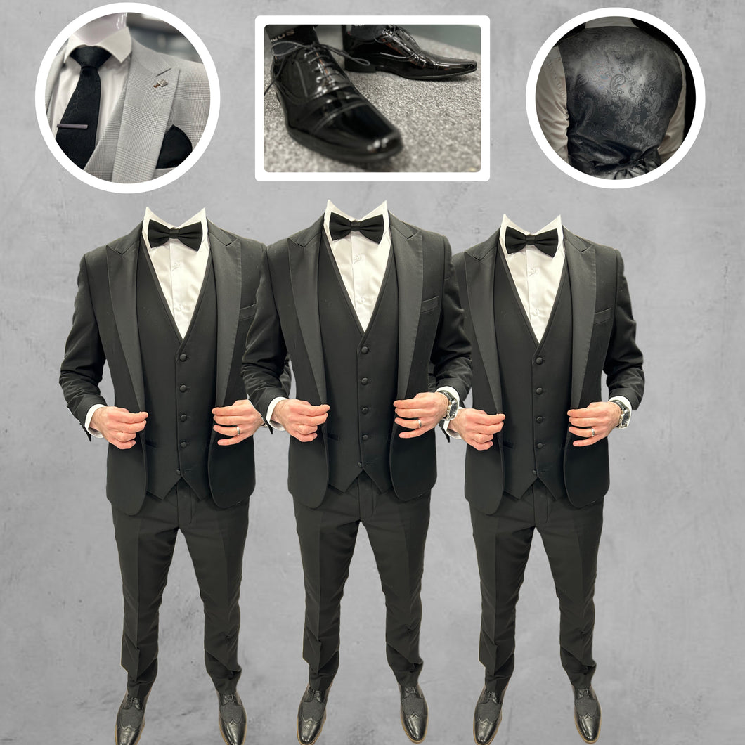 Harry Tux Hire Wedding Quotation