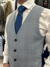 Load image into Gallery viewer, Calvin 2 Piece with Mark Sky Blue waistcoat
