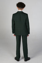 Load image into Gallery viewer, Leo Green Boys 3 Piece Suit
