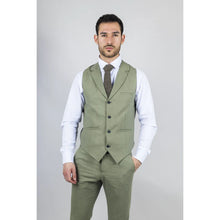 Load image into Gallery viewer, Patrick Sage Linen suit for hire
