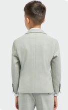 Load image into Gallery viewer, Boy&#39;s Camden Sage Green 3 Piece Suit with navy trouser
