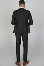 Load image into Gallery viewer, Parker black 3 piece suit for hire
