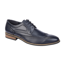 Load image into Gallery viewer, Alfred Navy Formal Shoe
