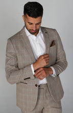 Load image into Gallery viewer, Holland Beige suit for hire
