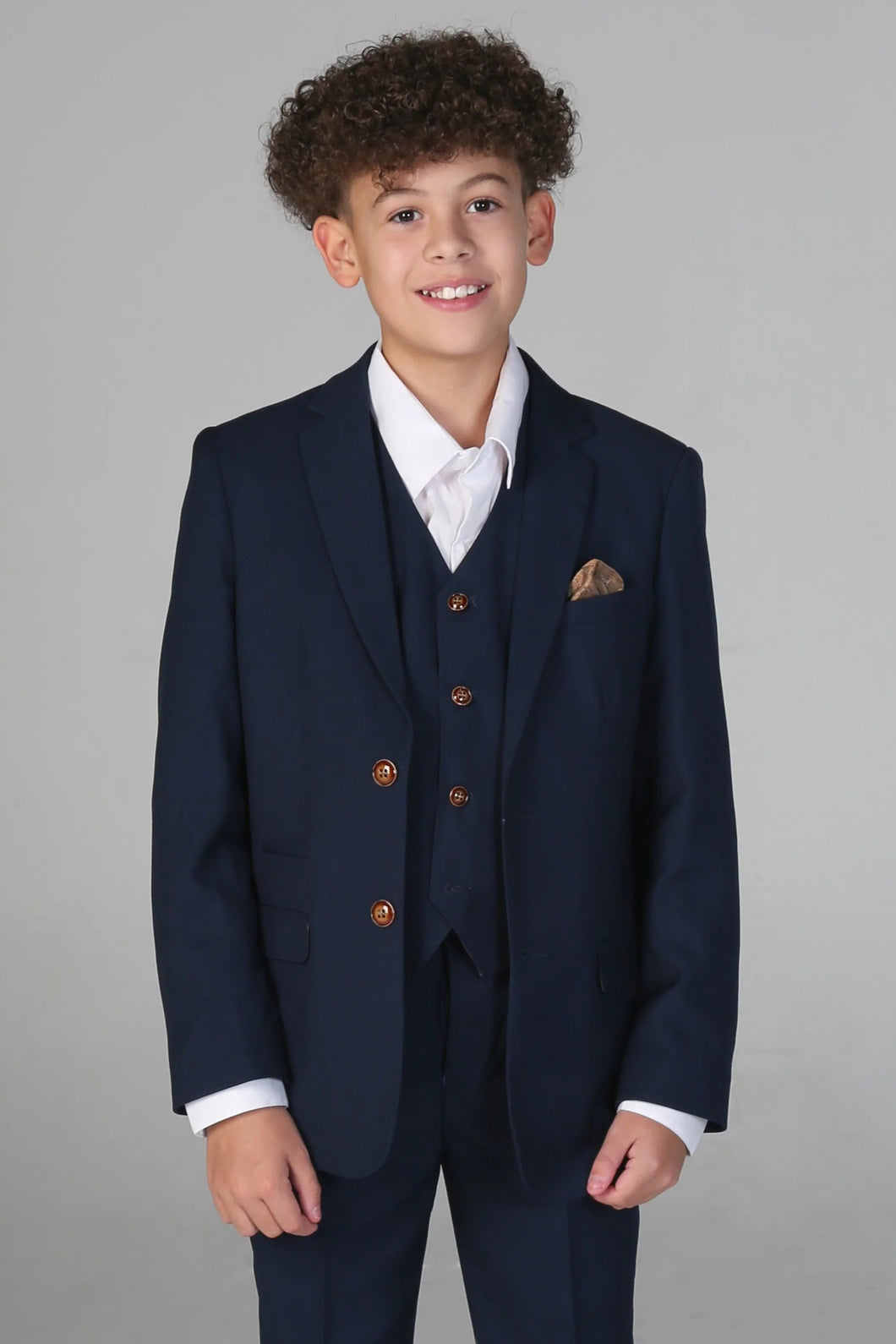 Mayfair Navy Boys 3 Piece Suit