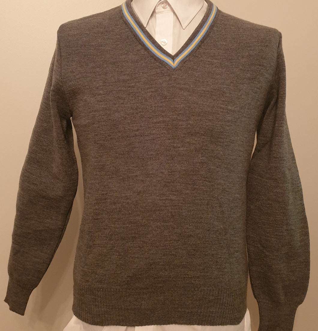 Lumen Christi College Deerpark knitted jumper - MJ's Menswear Derry