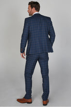 Load image into Gallery viewer, Hamley&#39;s Navy 3 Piece Suit - MJ&#39;s Menswear Derry
