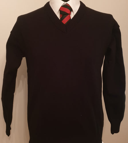 St Brigid's College 6th Year Deerpark knitted jumper - MJ's Menswear Derry