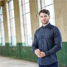 Load image into Gallery viewer, Oliver Oxford Shirt Navy
